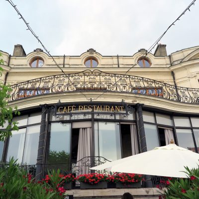 Eine wunderschöne Fassade: Das Restaurant Le Casino.